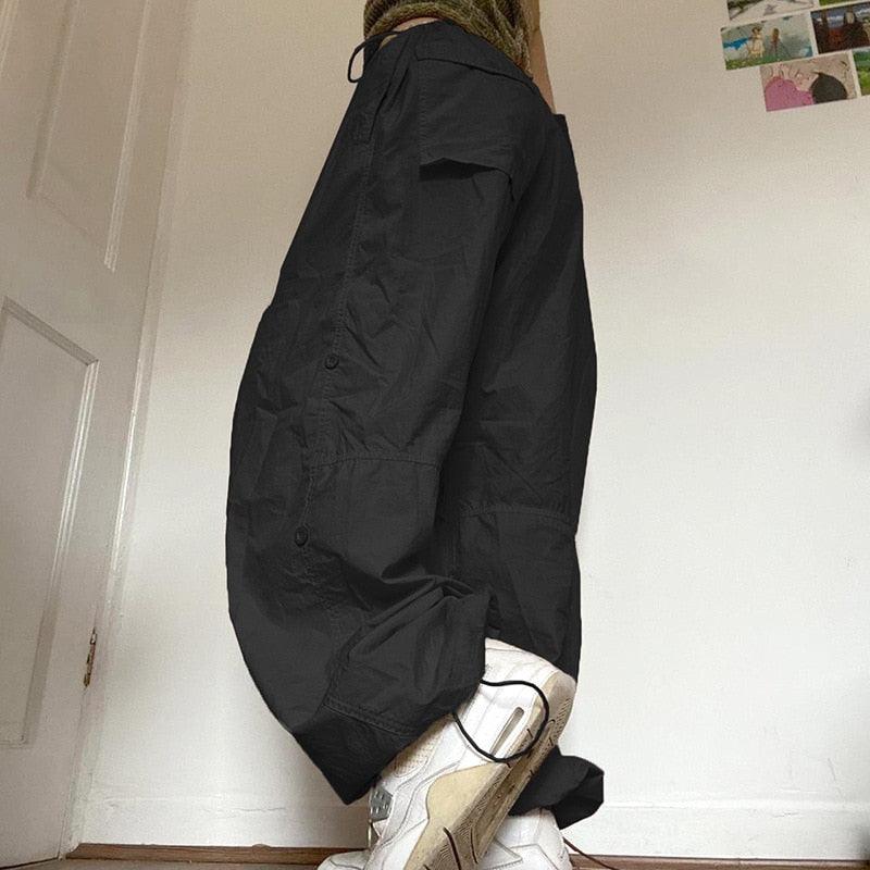 Gündelik Bol İpli Jogger Pantolon