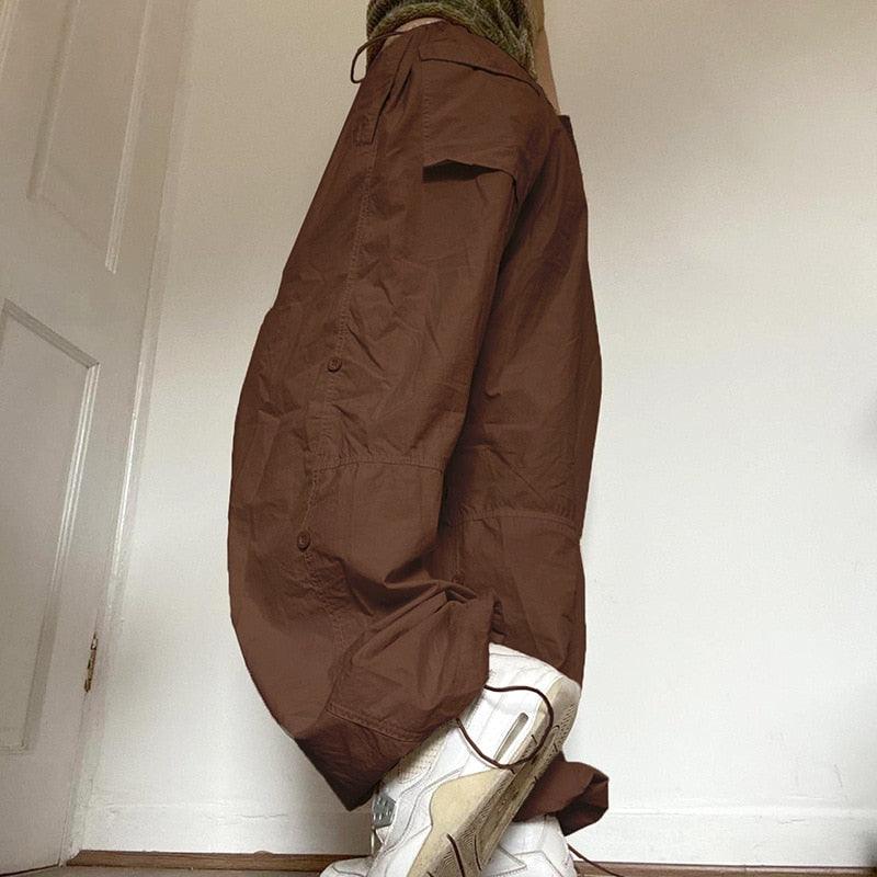Gündelik Bol İpli Jogger Pantolon