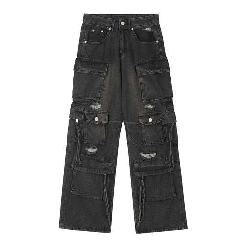 Çok Cepli Kargo Jean