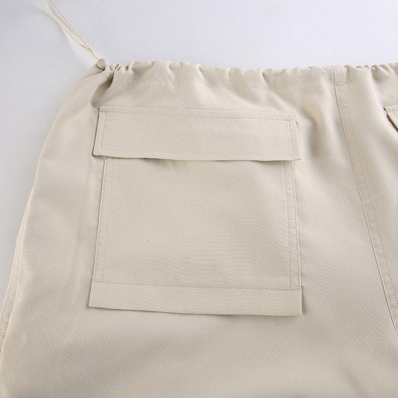 Gündelik Bol İpli Jogger Pantolon
