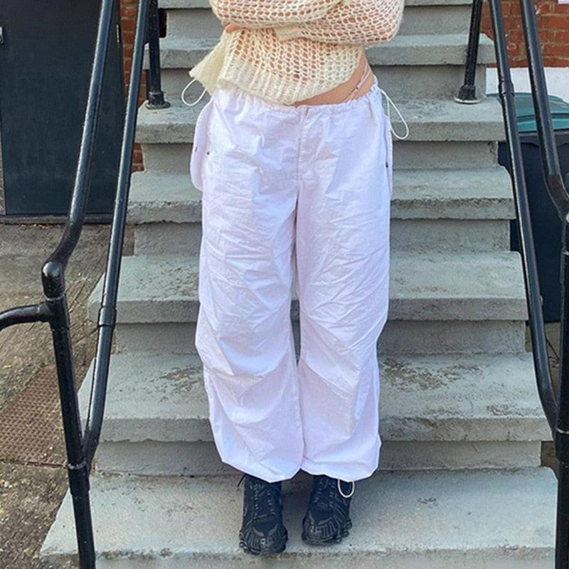 Gündelik Bol İpli Jogger Pantolon