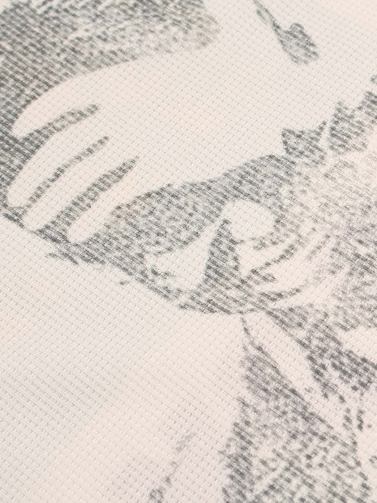 Özel Tasarım Waffle Örgü Grafik Sweatshirt