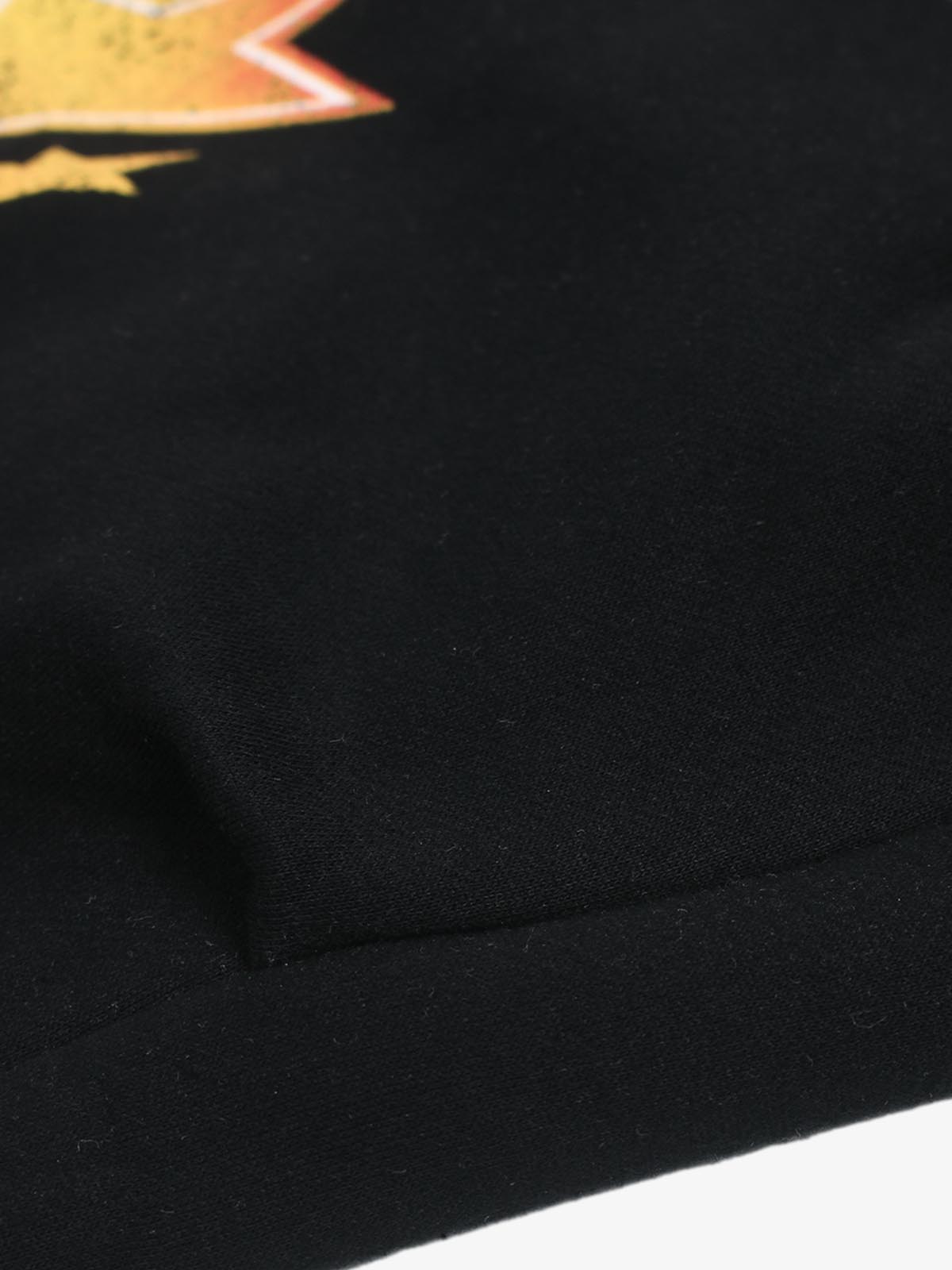 Kontrast Baskılı Fleece Eşofman | Retro Spor
