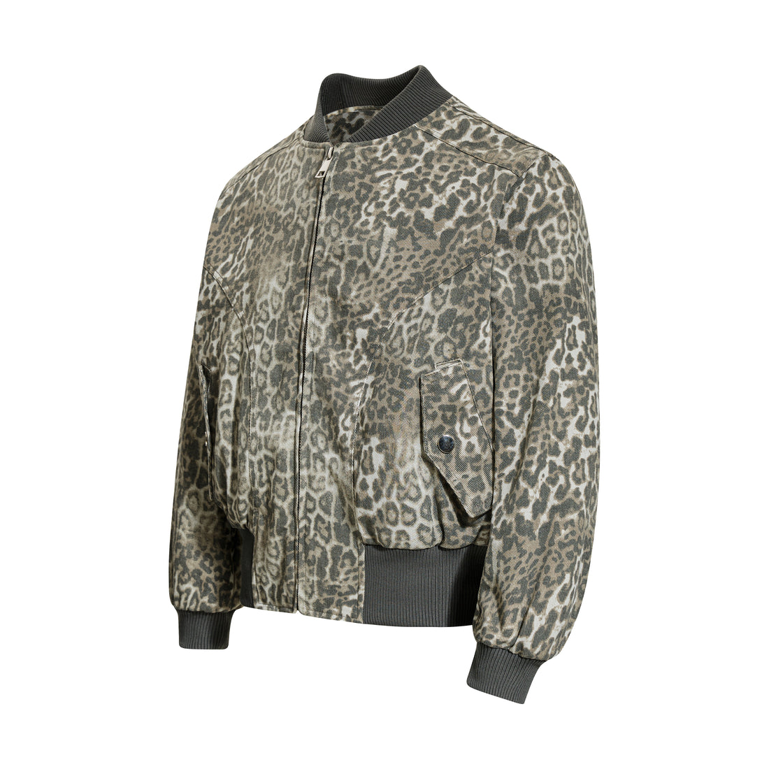 UrbanLaws Amerikan Vintage Leopar Desenli Ceket