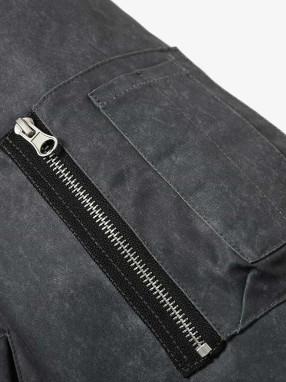 Çıkarılabilir Kürklü Yaka Şişme Bomber | Retro
