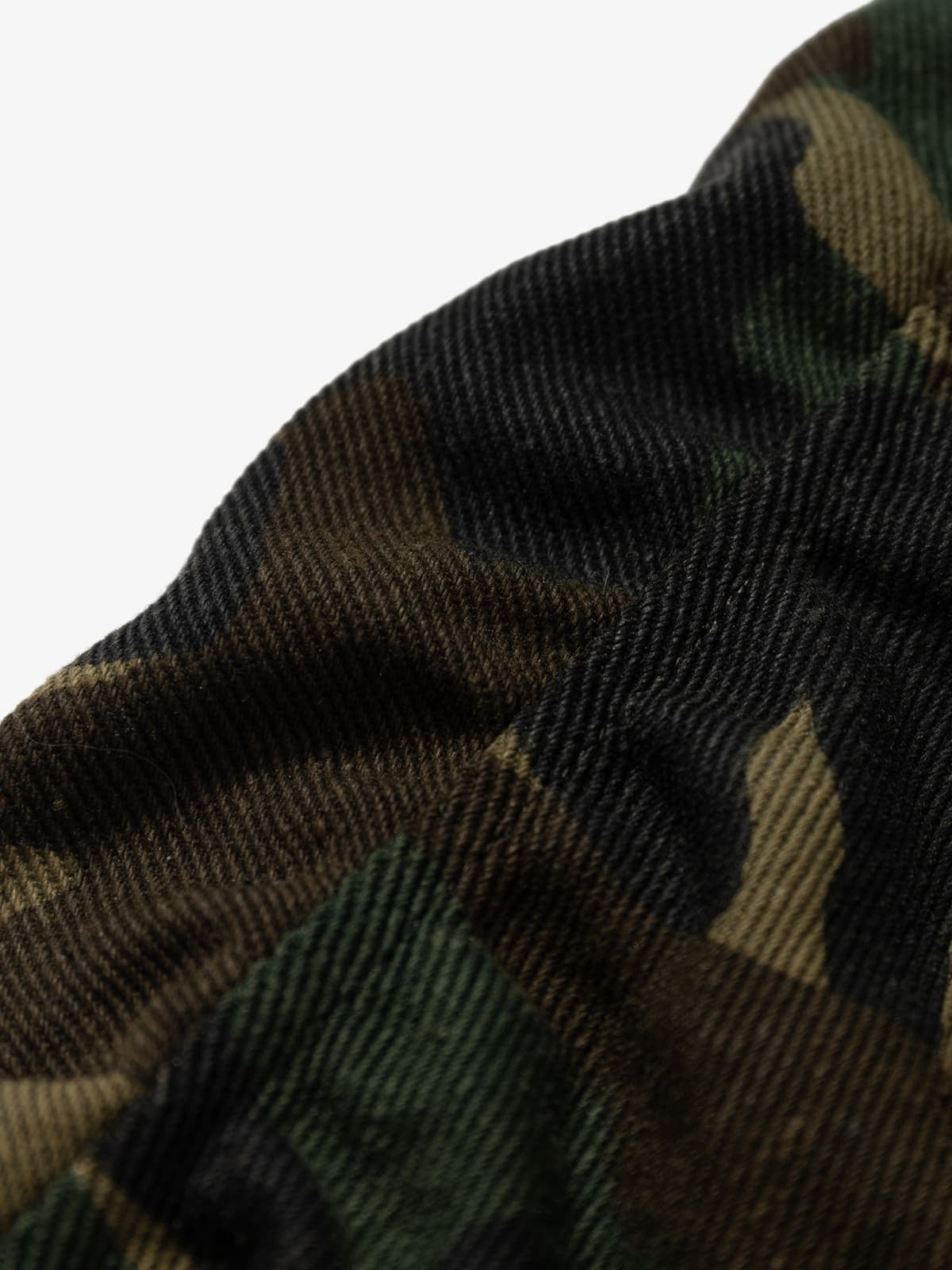 Vintage Kamuflaj Bomber | Kürklü Kapüşonlu
