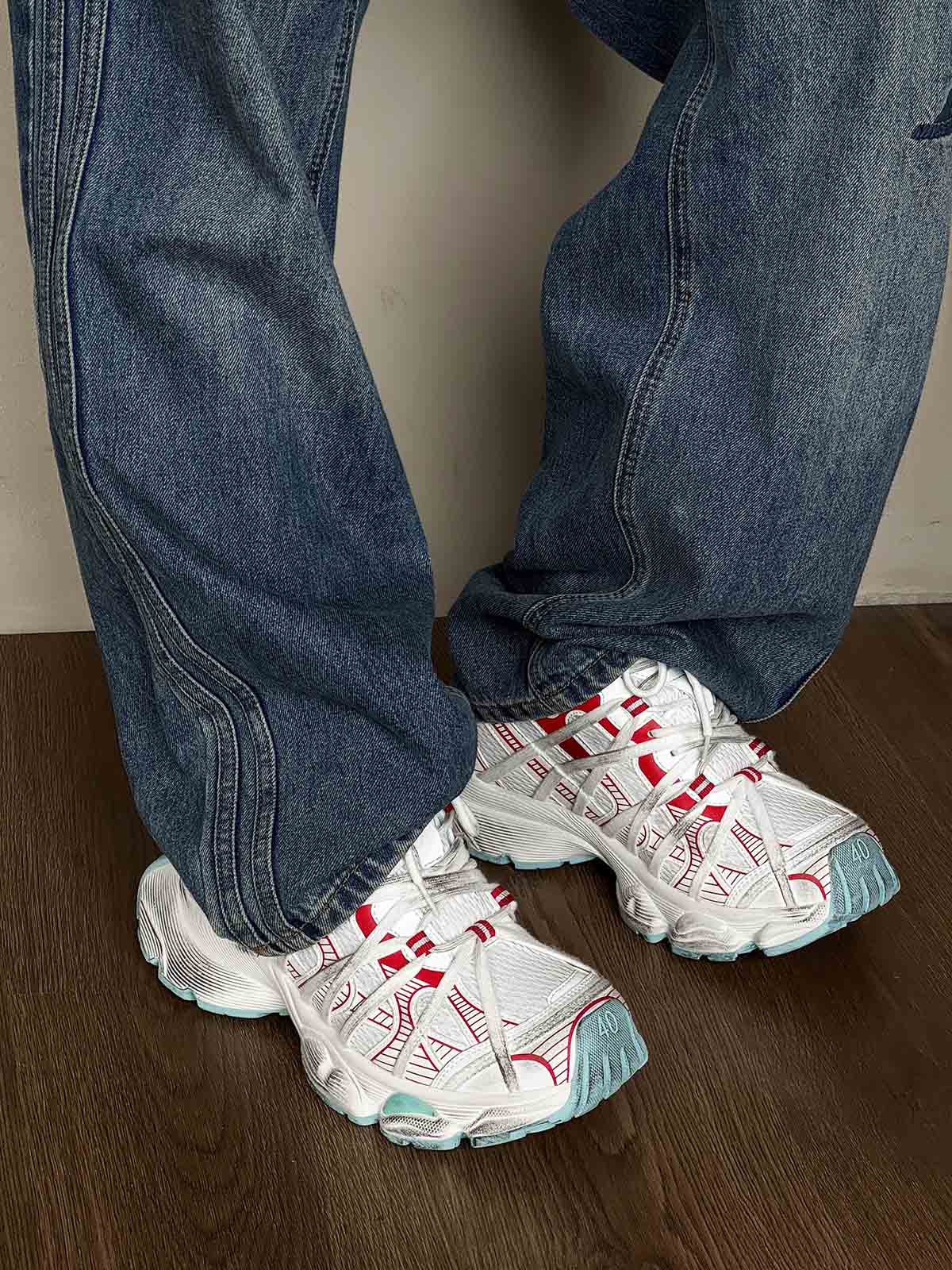 UrbanLaws Sokak Modası Lace-Up Dirty Style Chunky Spor Ayakkabı
