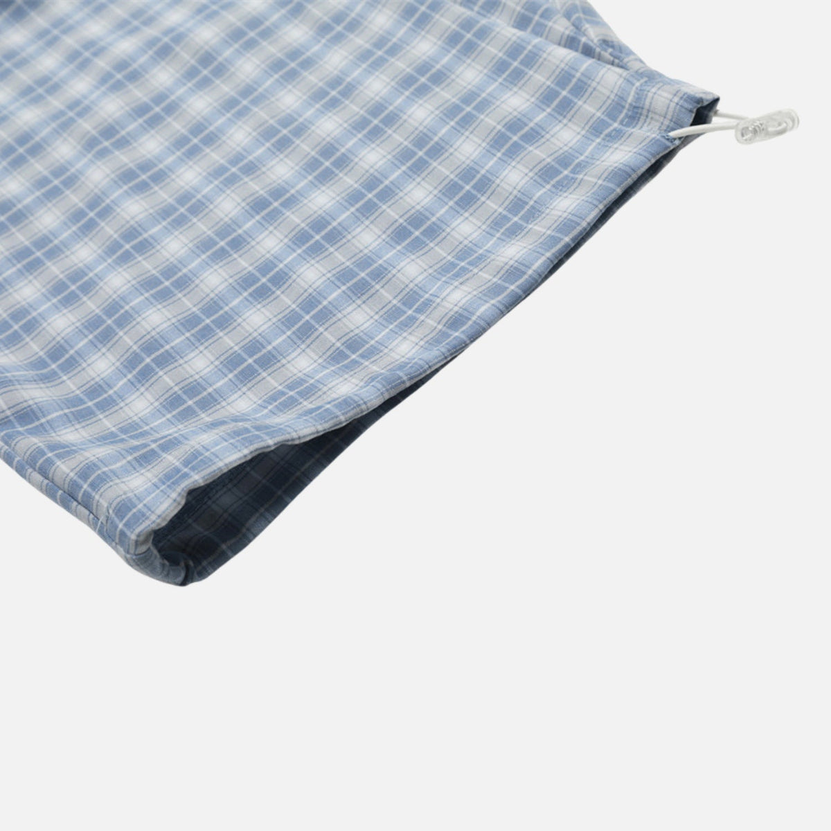 UrbanLaws Ekose Desenli Slouchy Slant Baggy Pantolon