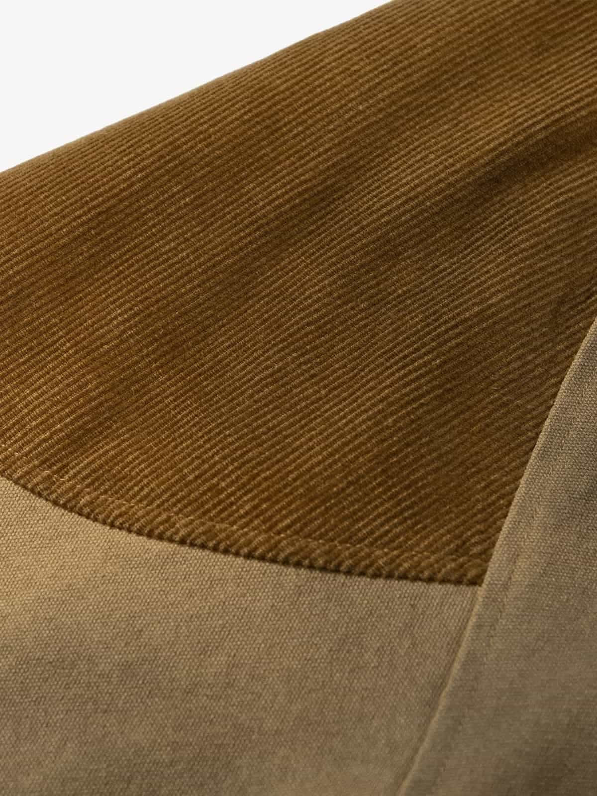 Vintage Fog-Dyed Ceket | Kürklü Yaka & Kapüşonlu