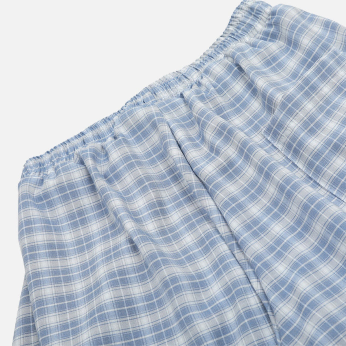 UrbanLaws Ekose Desenli Slouchy Slant Baggy Pantolon