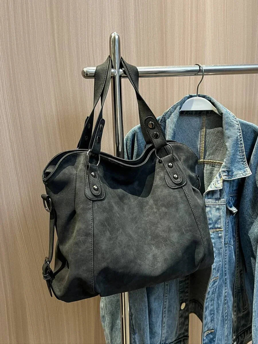 Velvet Voyage Vegan Süet Stil Çanta