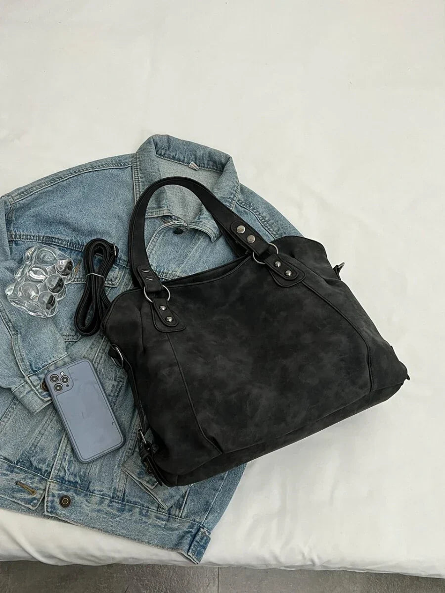 Velvet Voyage Vegan Süet Stil Çanta