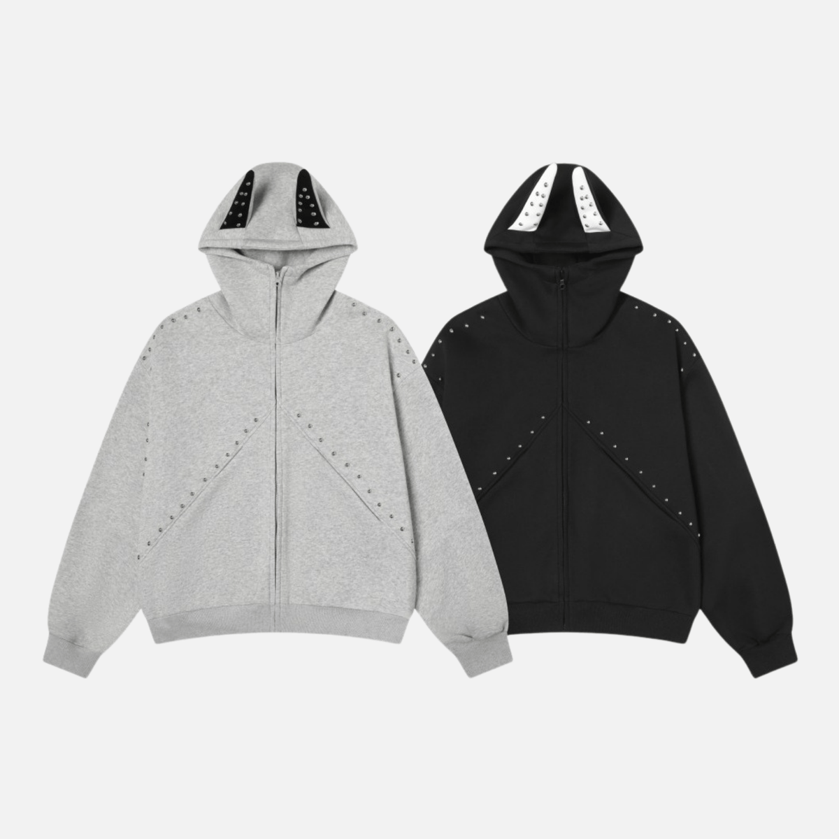 UrbanLaws Boncuk Detaylı “Cat Ear” Hoodie