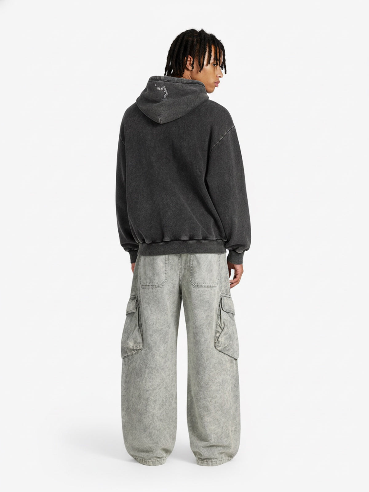 Vintage Yıkamalı Barrel Jean | Multi-Pocket