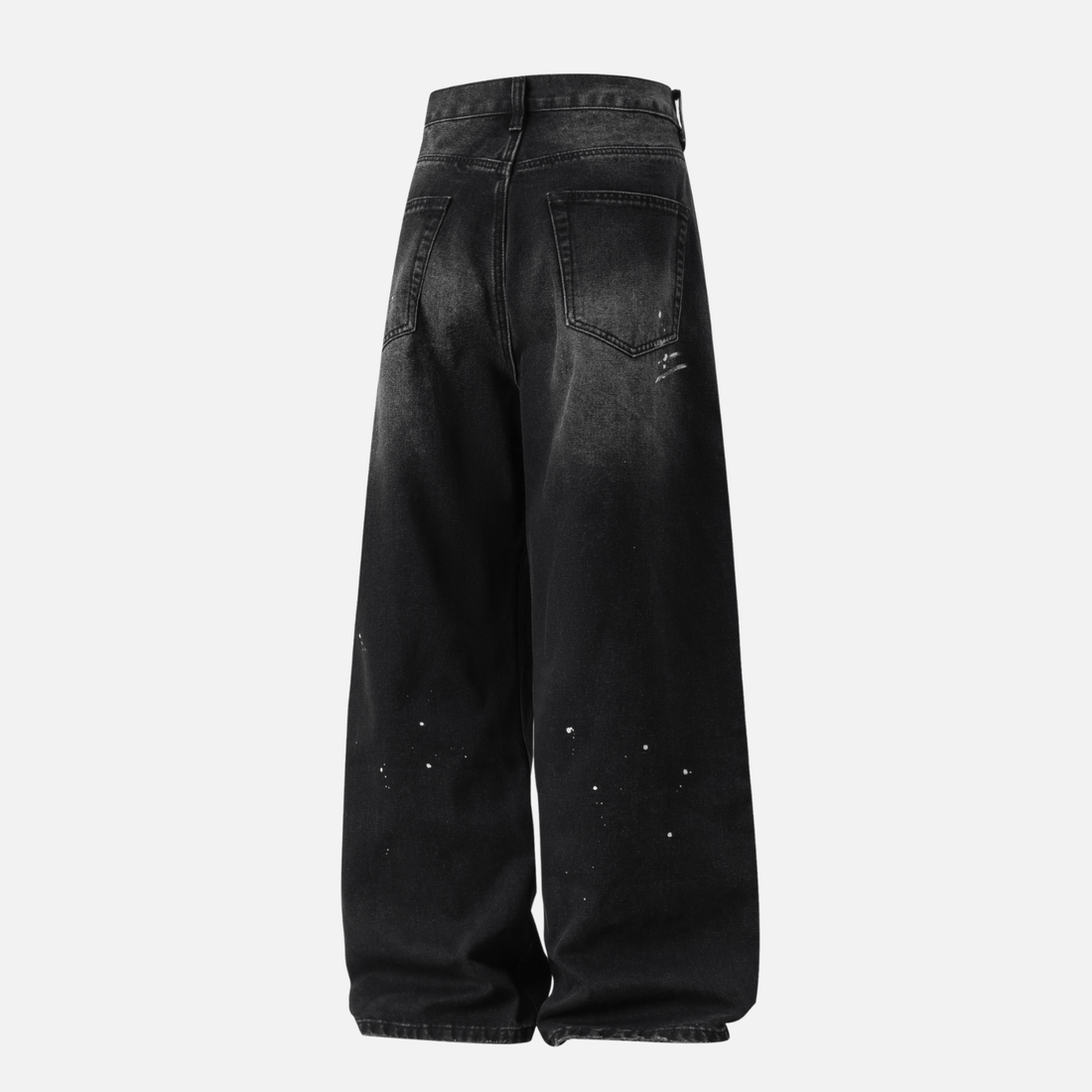 UrbanLaws Vintage Yıkamalı Paint-Splatter Jean
