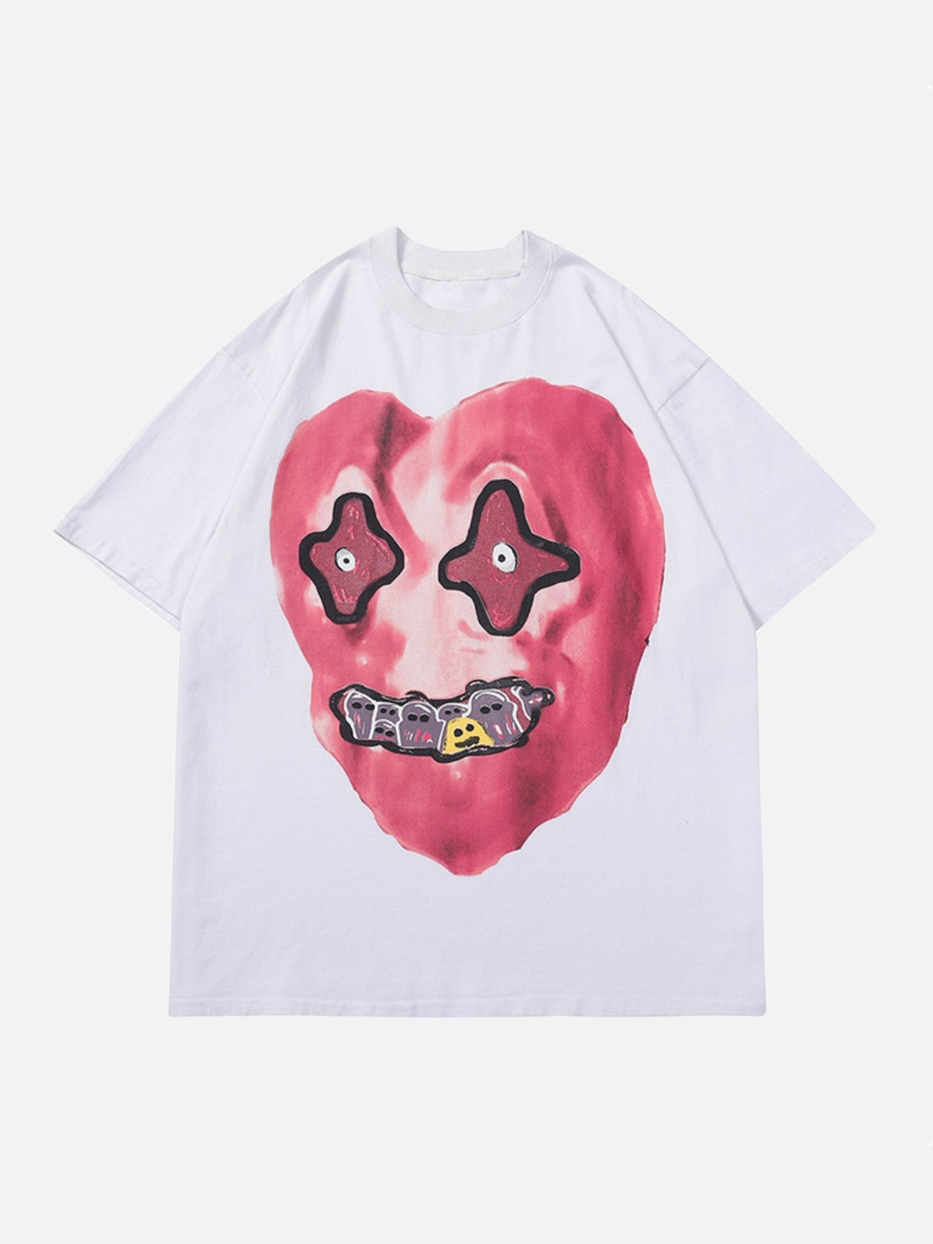 Fun Graphic Print Loose-fit T-shirt