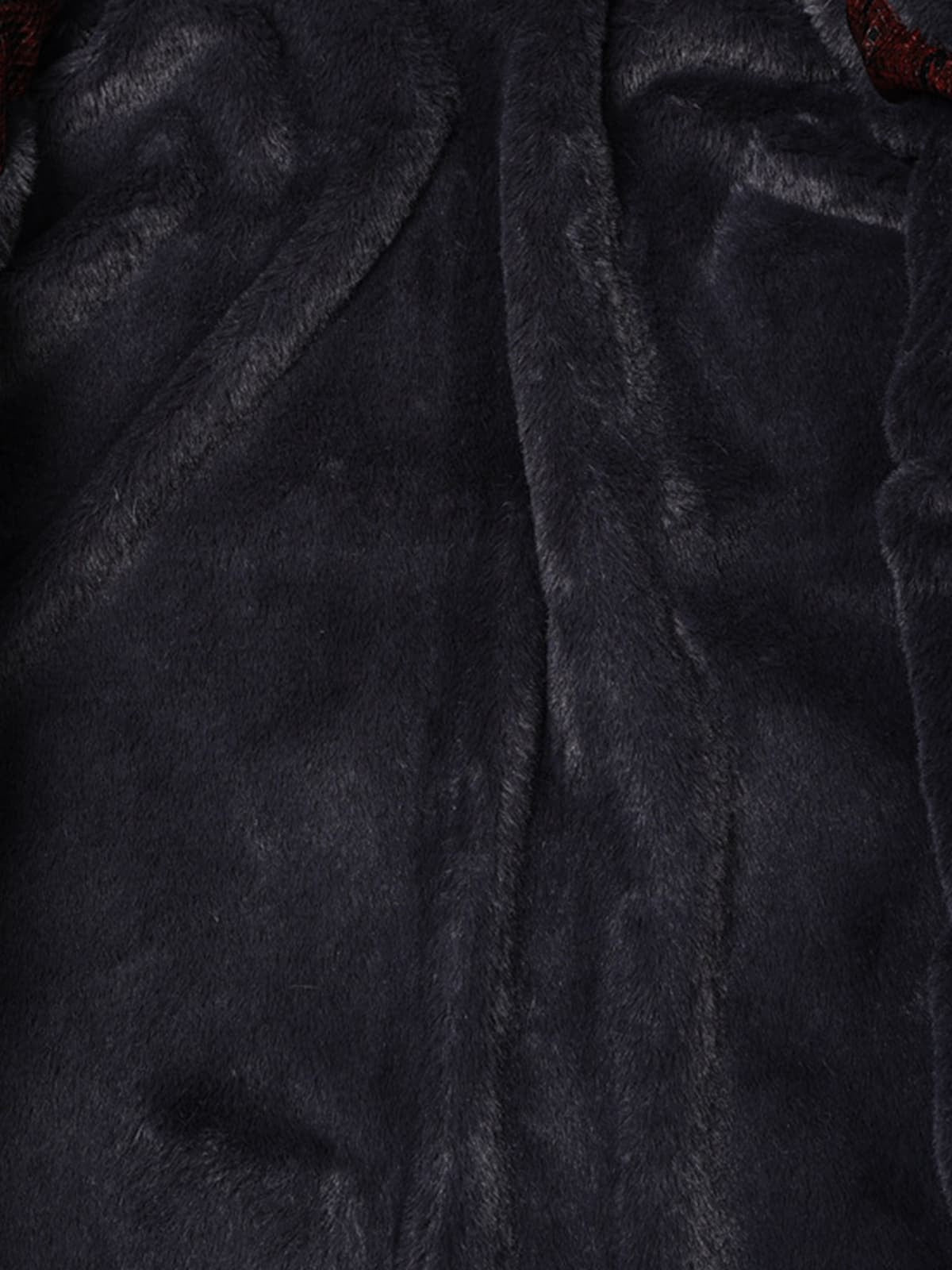 Retro Çıkarılabilir Kürklü Kapüşonlu Bomber Ceket