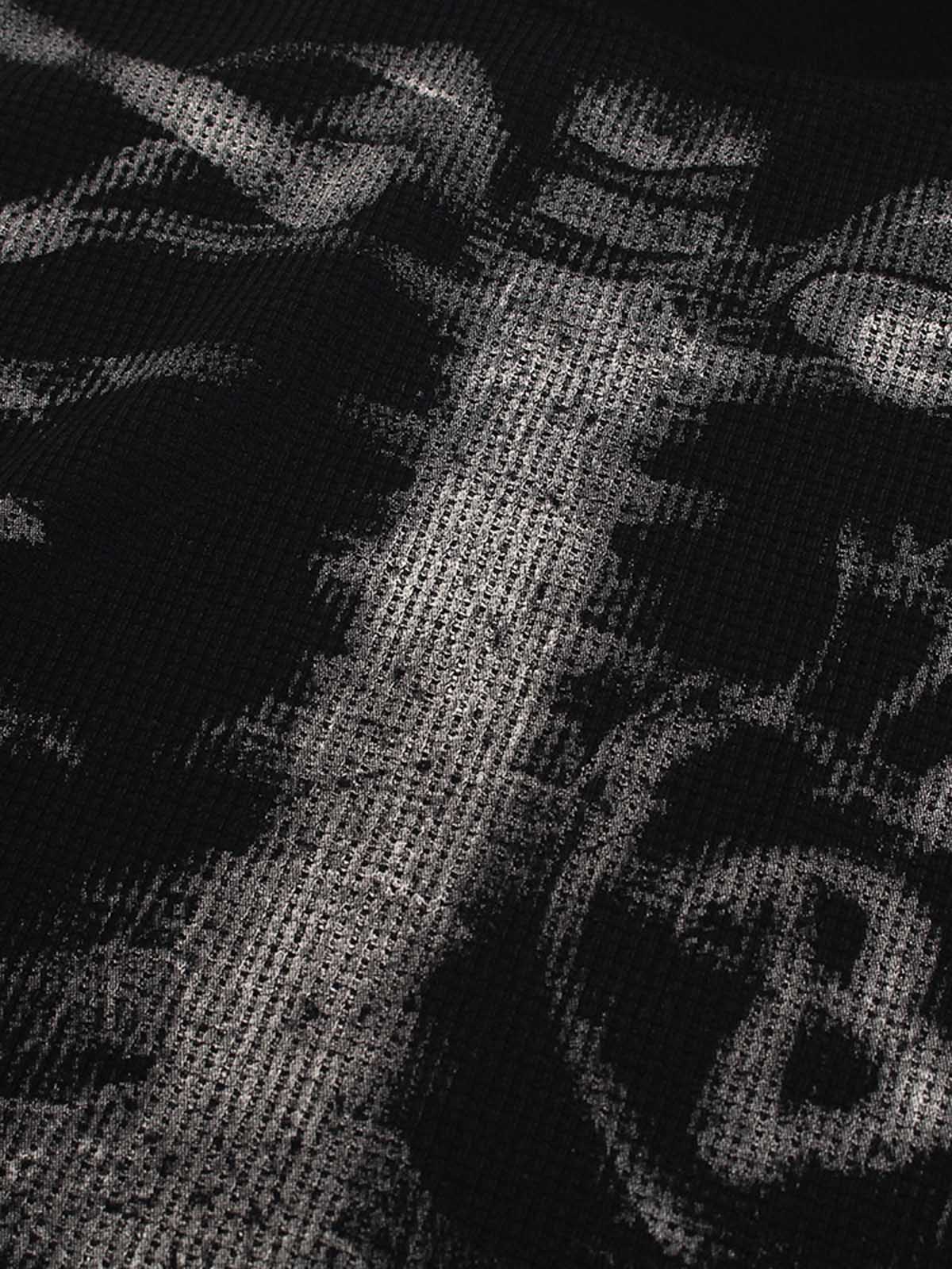 Skeleton Waffle Sweatshirt – Limited Edition
