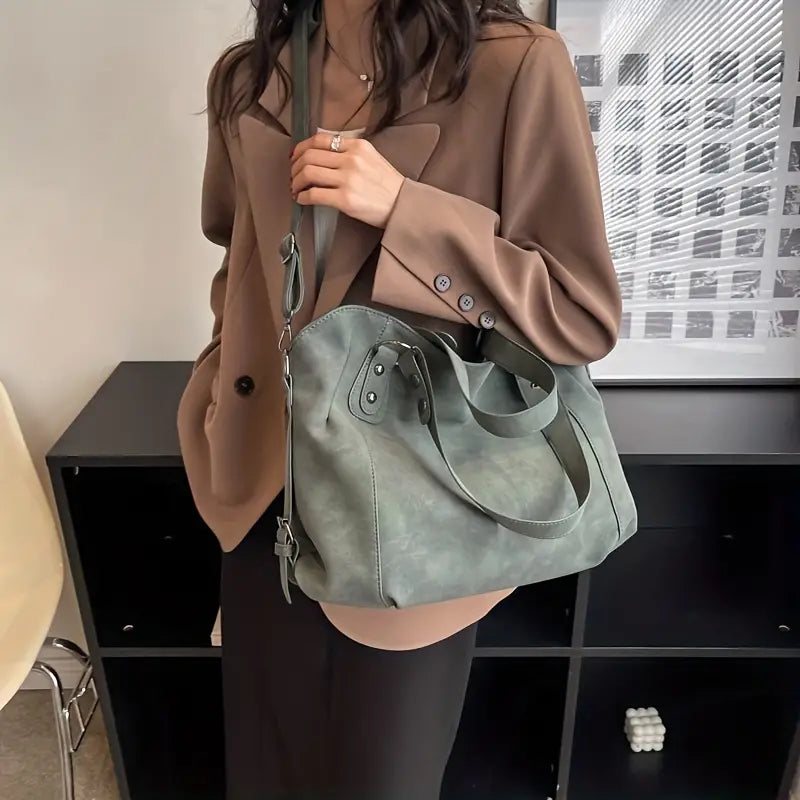 Velvet Voyage Vegan Süet Stil Çanta