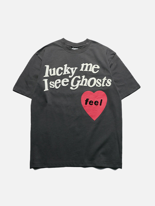 "Lucky Me I See Ghosts" Tişörtü