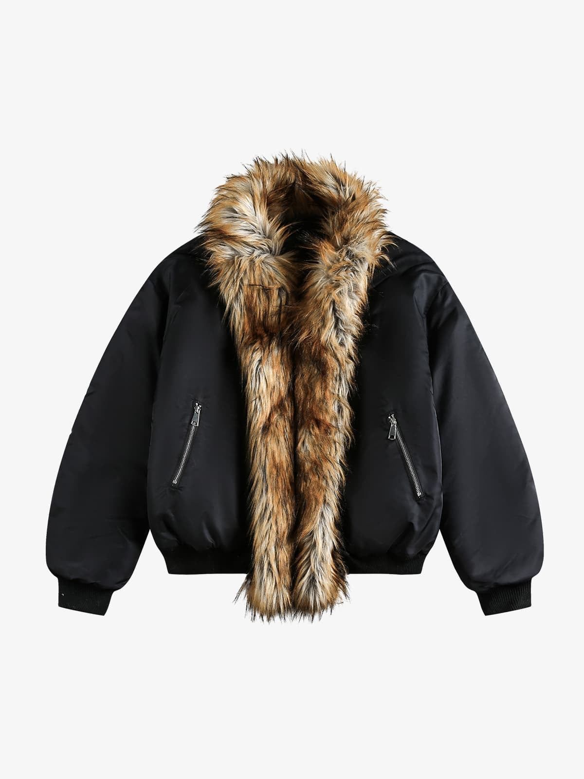 Dark Shadow Kürklü Bomber | Kapitone