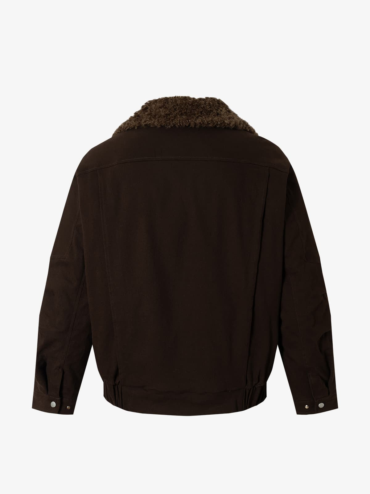 Punk Oblique Ceket | Kürklü Yaka & Fermuarlı