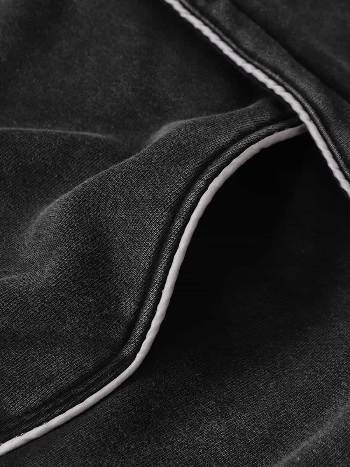 Deconstructed Retro Patchwork Hoodie | Oversize Fit