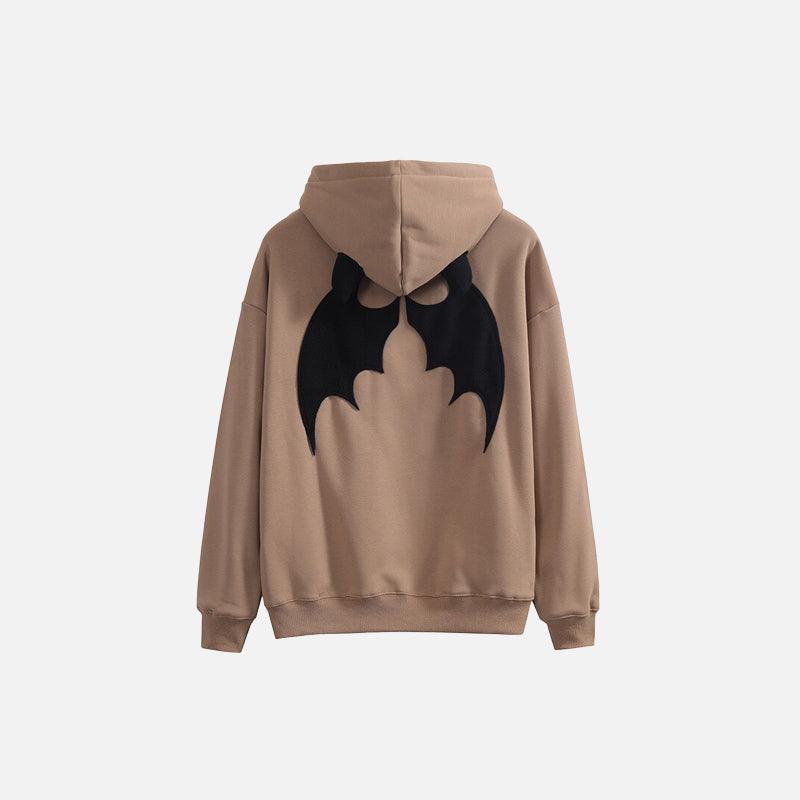 Bat Wings "Hew Vigo" Fermuarlı Hoodie