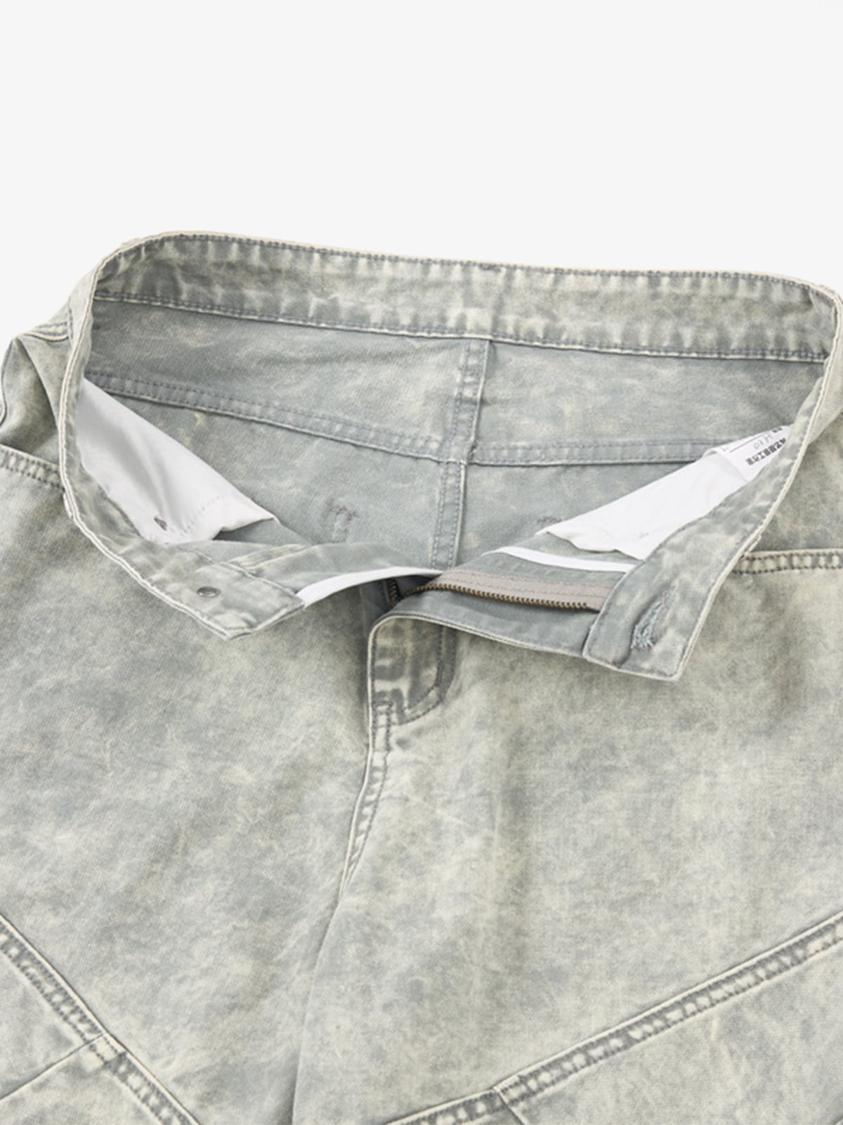 Vintage Yıkamalı Barrel Jean | Multi-Pocket