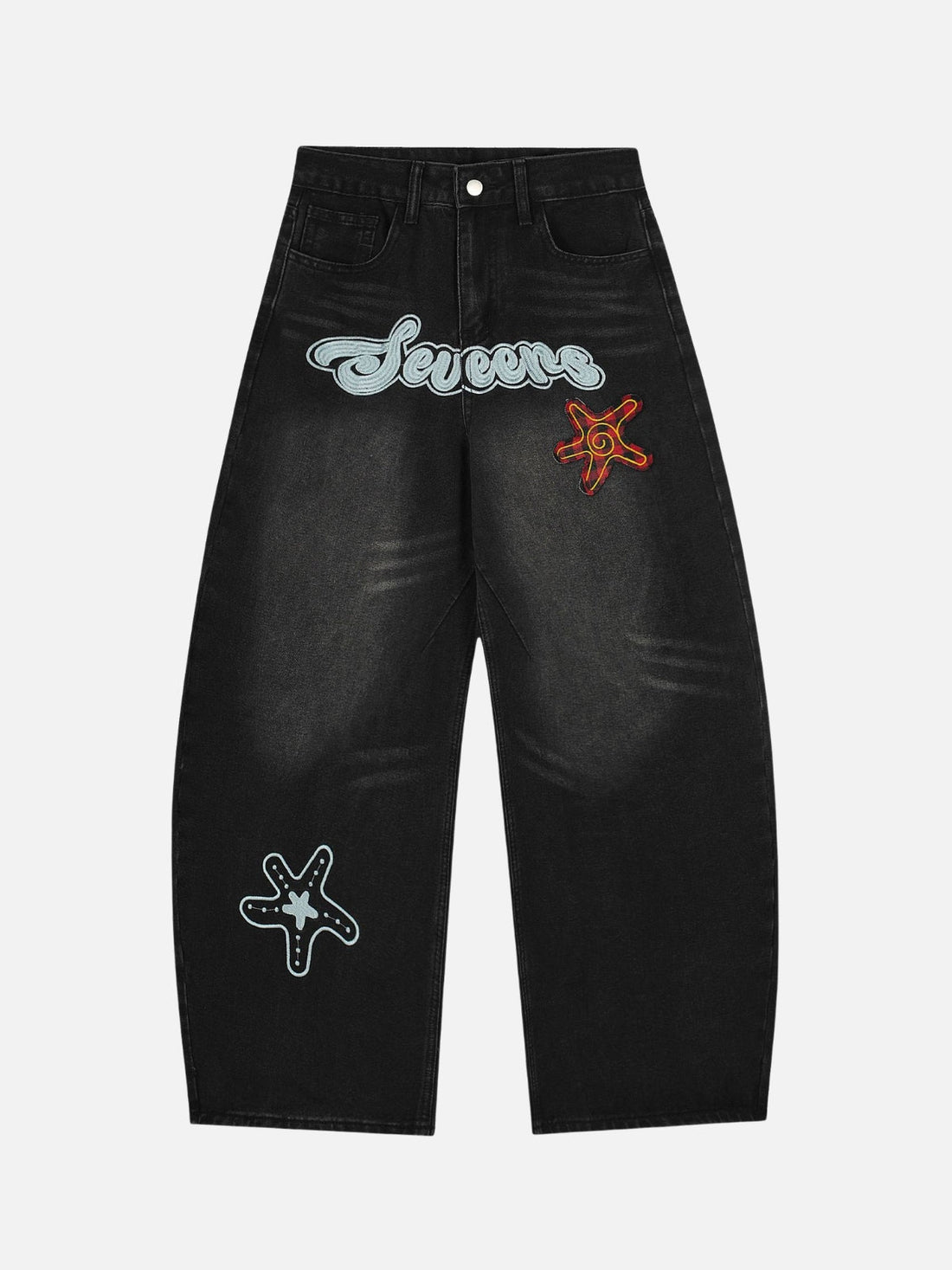 UrbanLaws Baggy Graphic Jean Pantolon