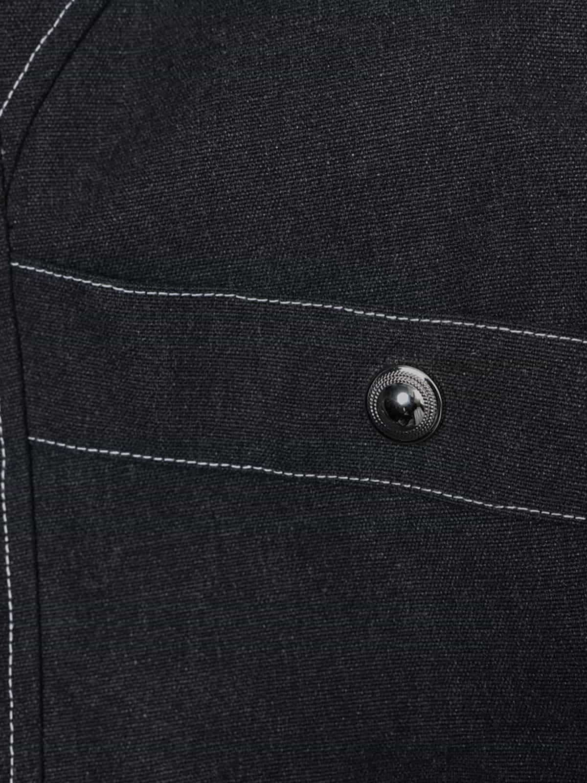 Retro Çıkarılabilir Kürklü Kapüşonlu Bomber Ceket