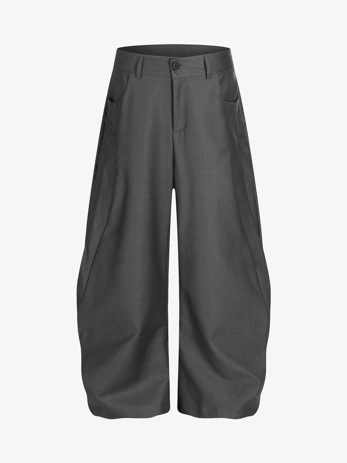 Drape Cleanfit Pileli Barrel Takım Pantolonu