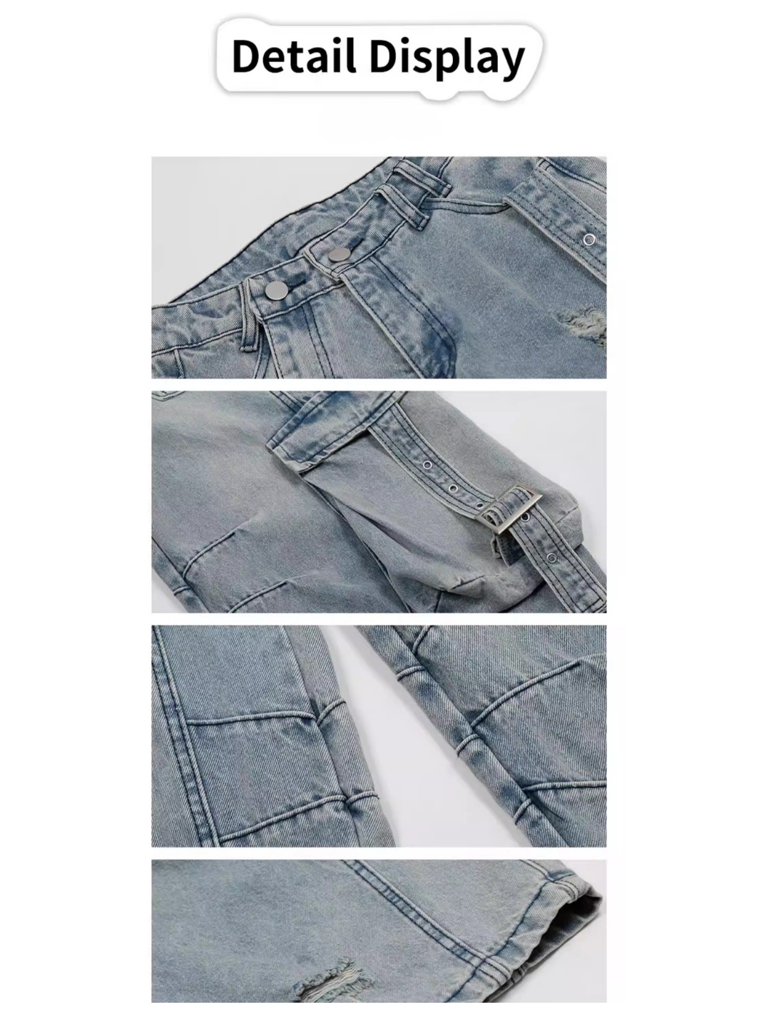 Aşınmış İz Pantolon