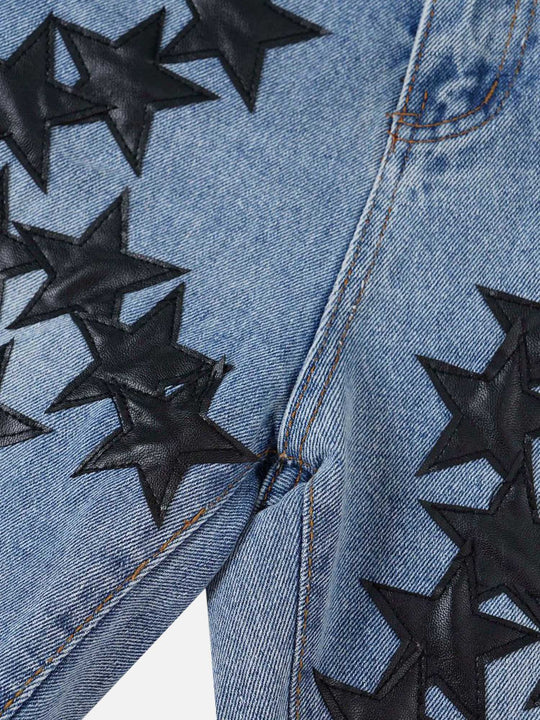 STAR PATCHWORK UNISEX ŞORT