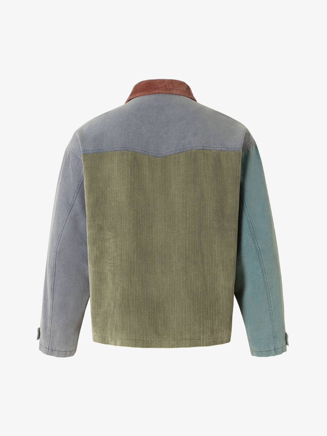 UrbanLaws High Street Çok Cepli Patchwork Desenli Ceket