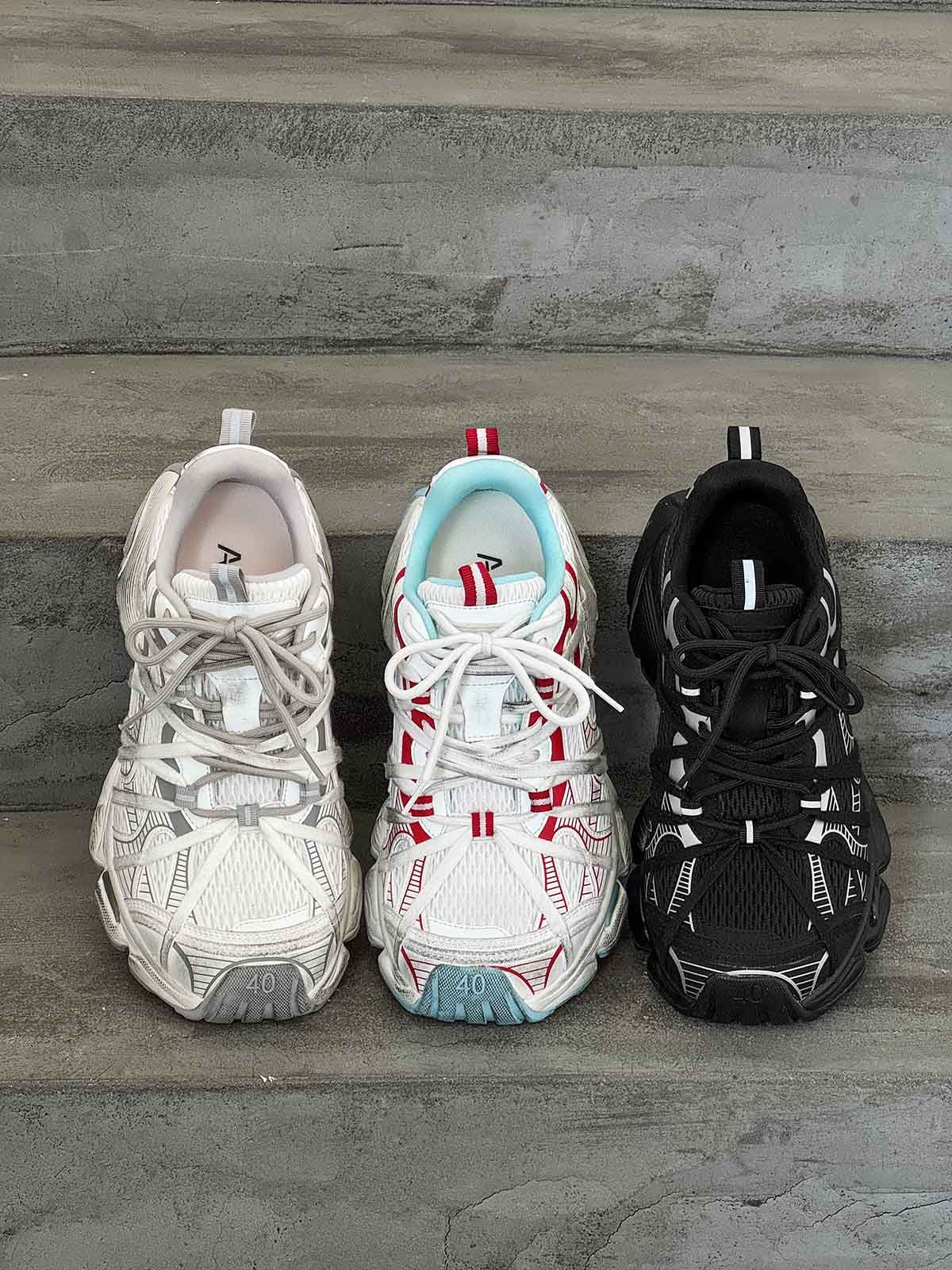 UrbanLaws Sokak Modası Lace-Up Dirty Style Chunky Spor Ayakkabı