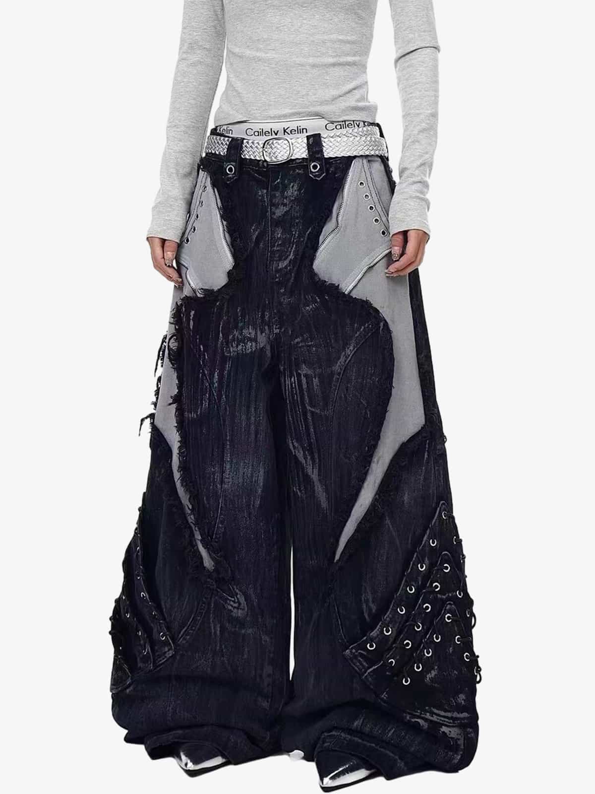 Retro Zımbalı Jean | Tasarımsal & Fonksiyonel