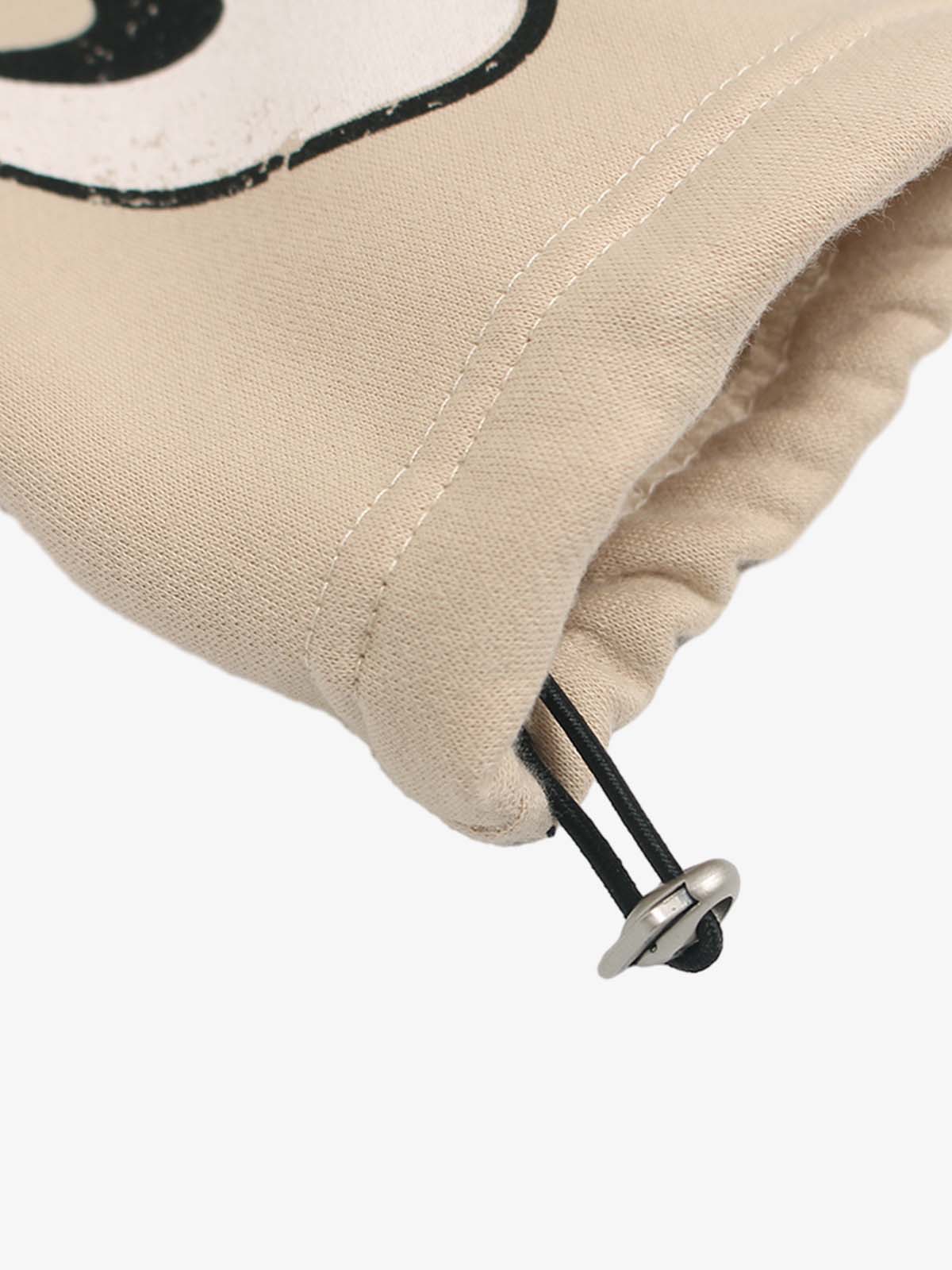 Graffiti Baskılı Fleece Eşofman | Retro Baggy