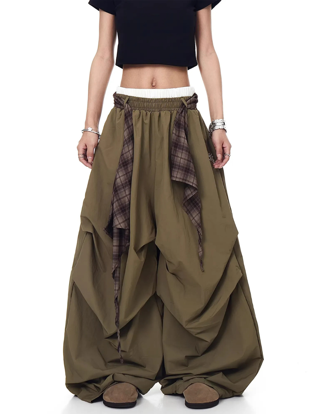 Bölünmüş Tül Pantolon