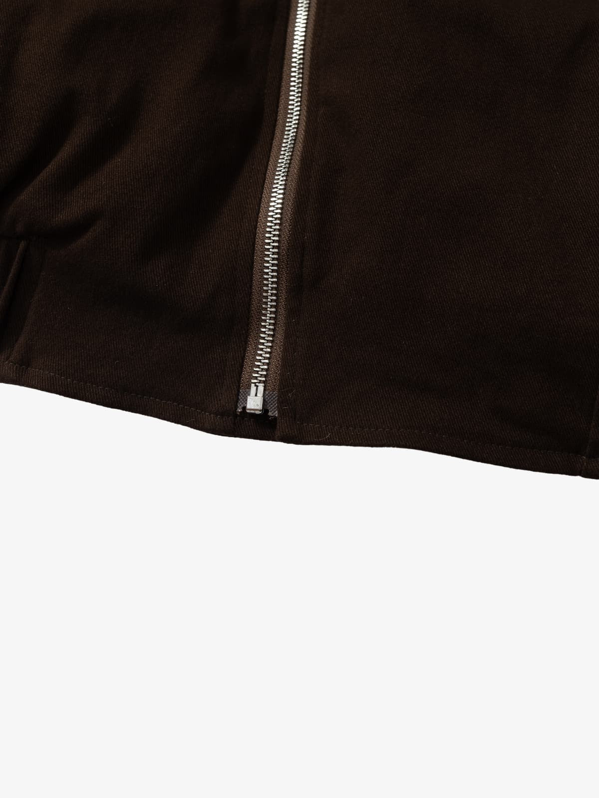 Punk Oblique Ceket | Kürklü Yaka & Fermuarlı