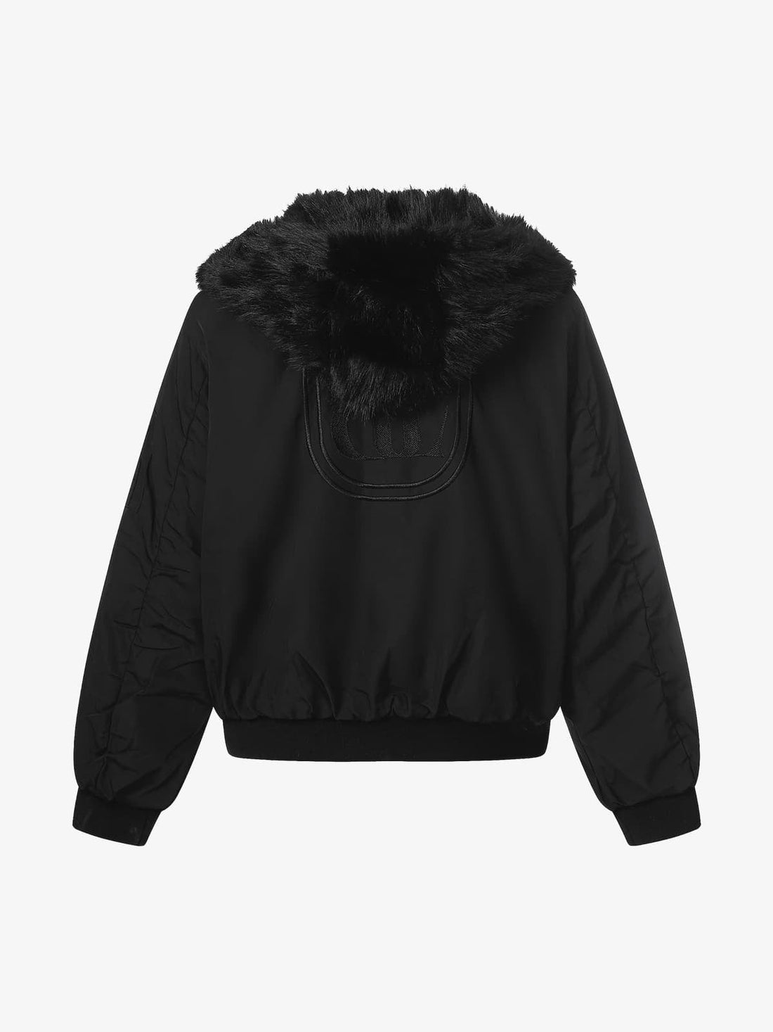 Retro Kapitone Bomber | Kürklü Detay Ceket