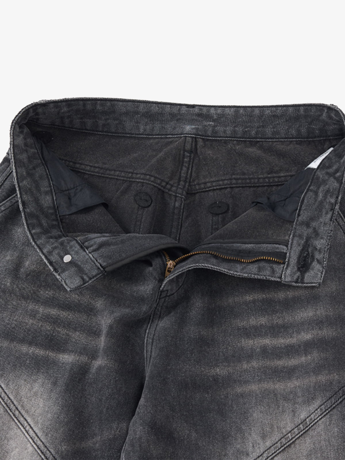 Vintage Yıkamalı Kargo Jean | Çok Cepli
