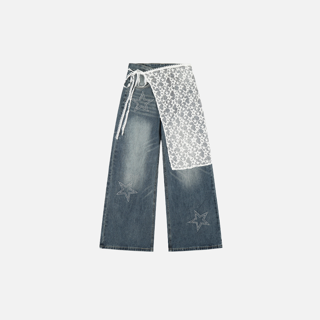 UrbanLaws Streetwear Y2K Cool Denim Jean