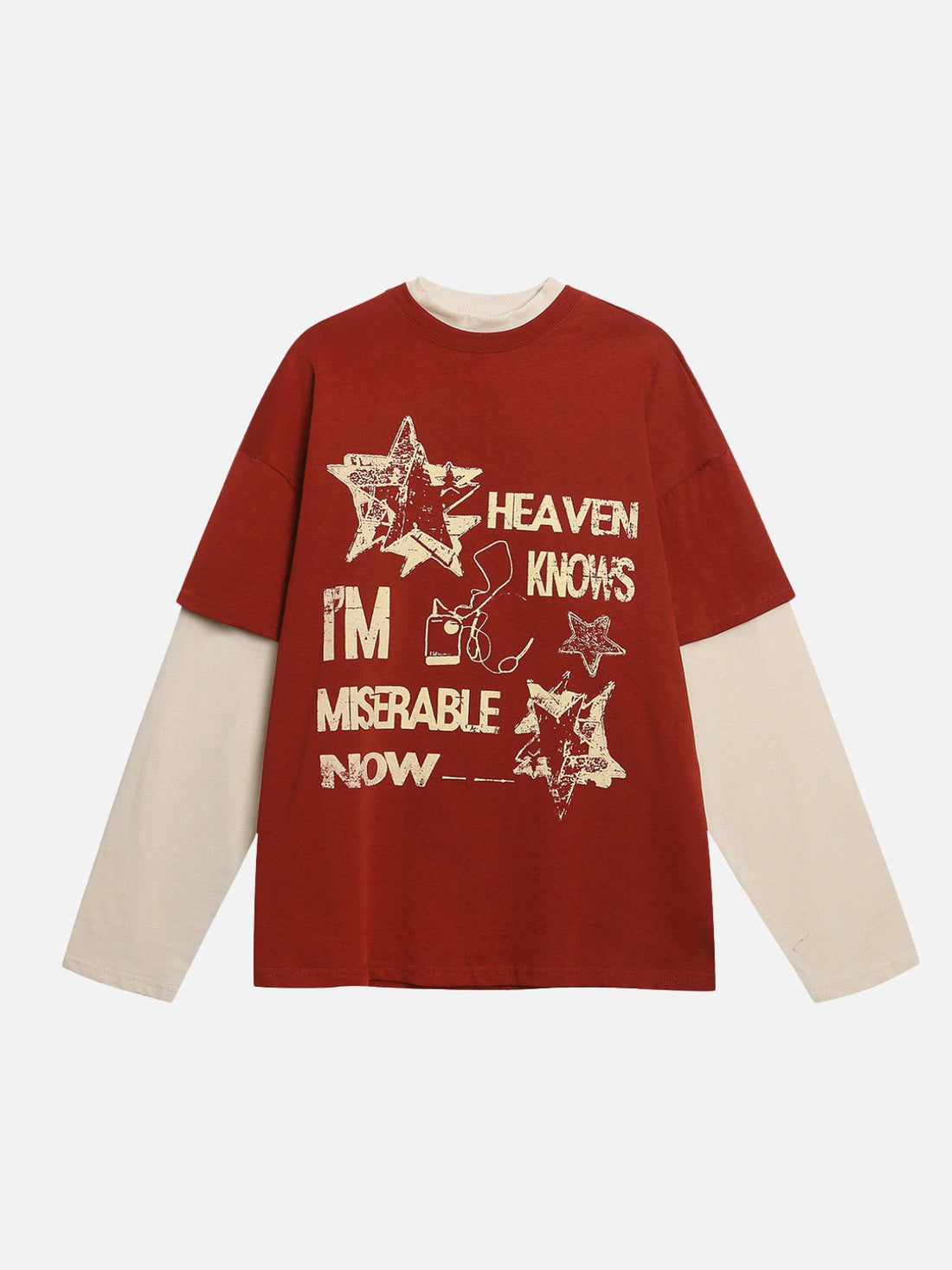 UrbanLaws Sokak Modası Long Sleeve Oversize Tee