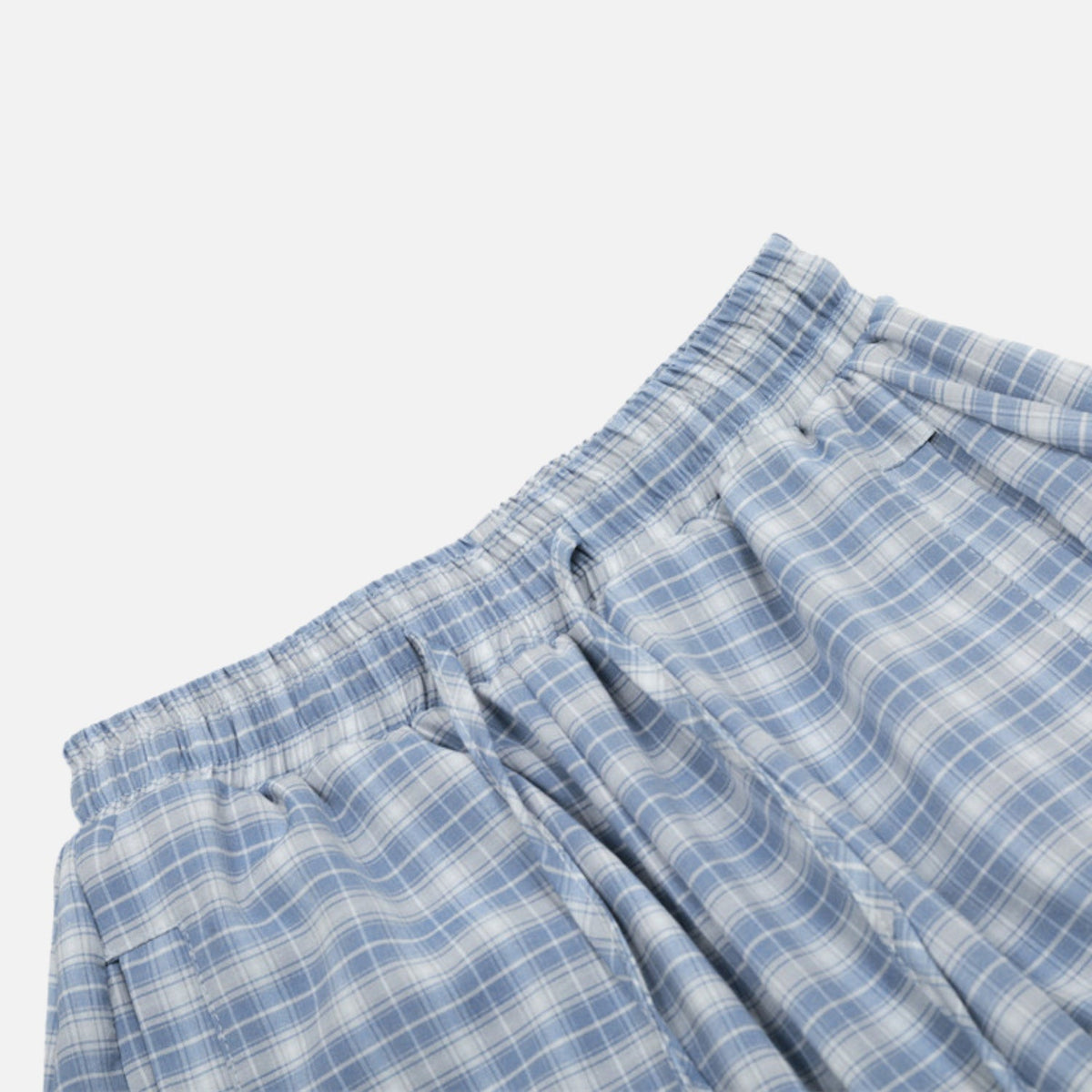 UrbanLaws Ekose Desenli Slouchy Slant Baggy Pantolon