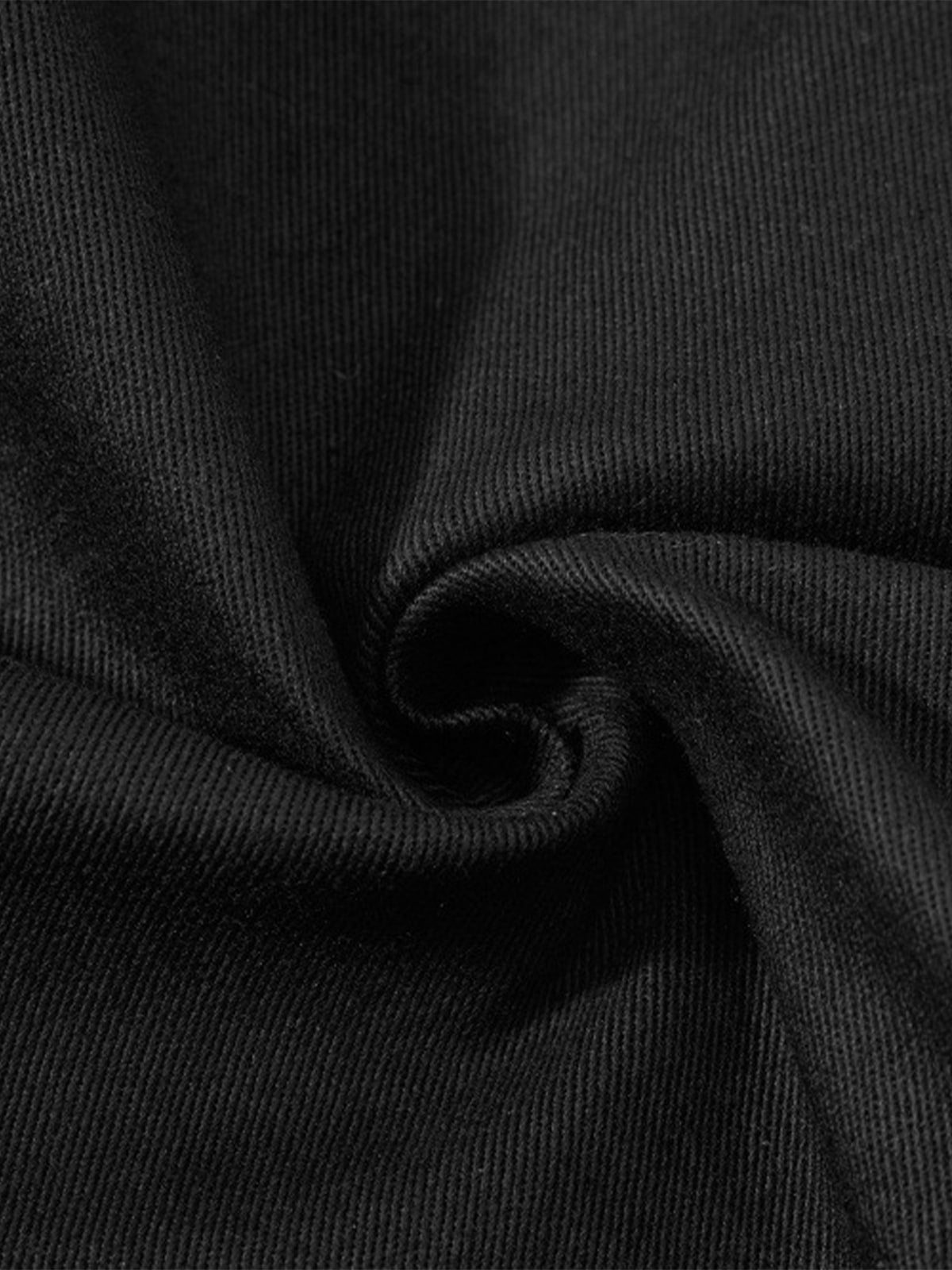 Vintage Flared Pantolon | PU Deri Pleated Patchwork