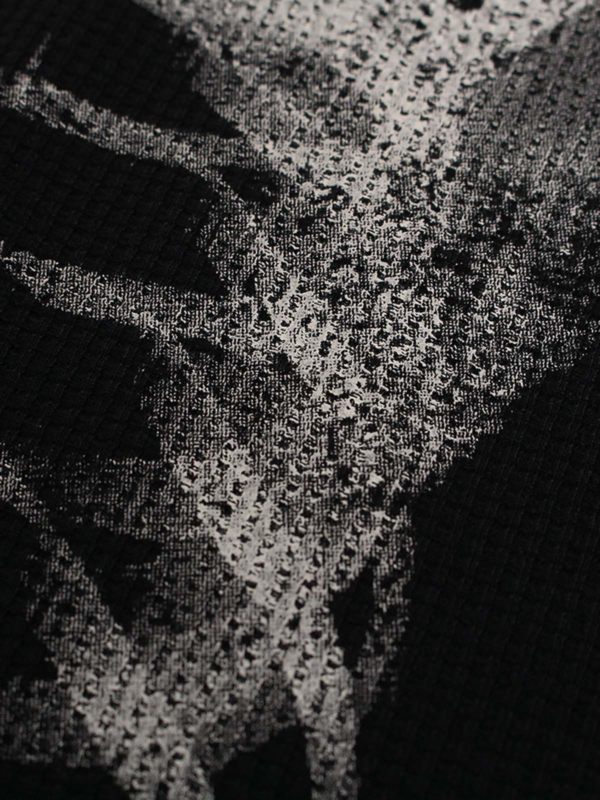Skeleton Waffle Sweatshirt – Limited Edition
