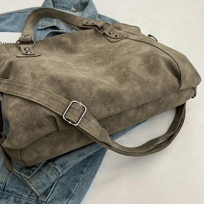 Velvet Voyage Vegan Süet Stil Çanta
