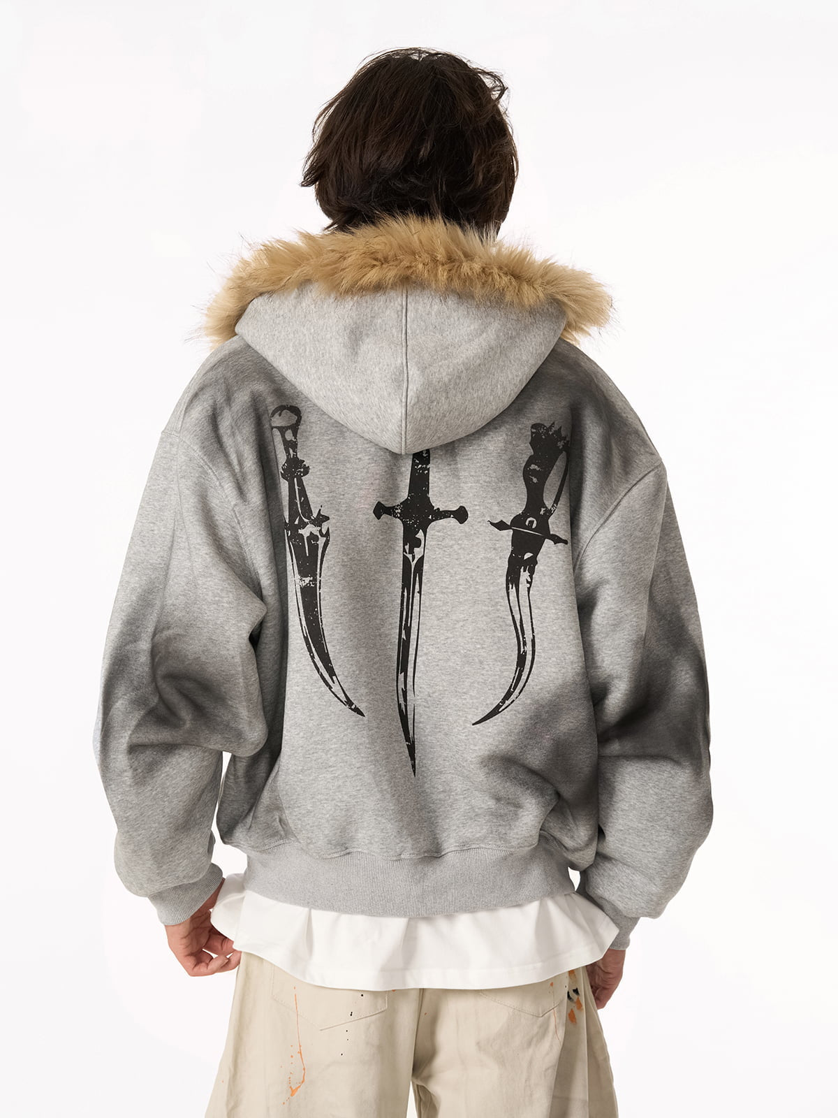 Limited Edition Graphic Hooded Ceket