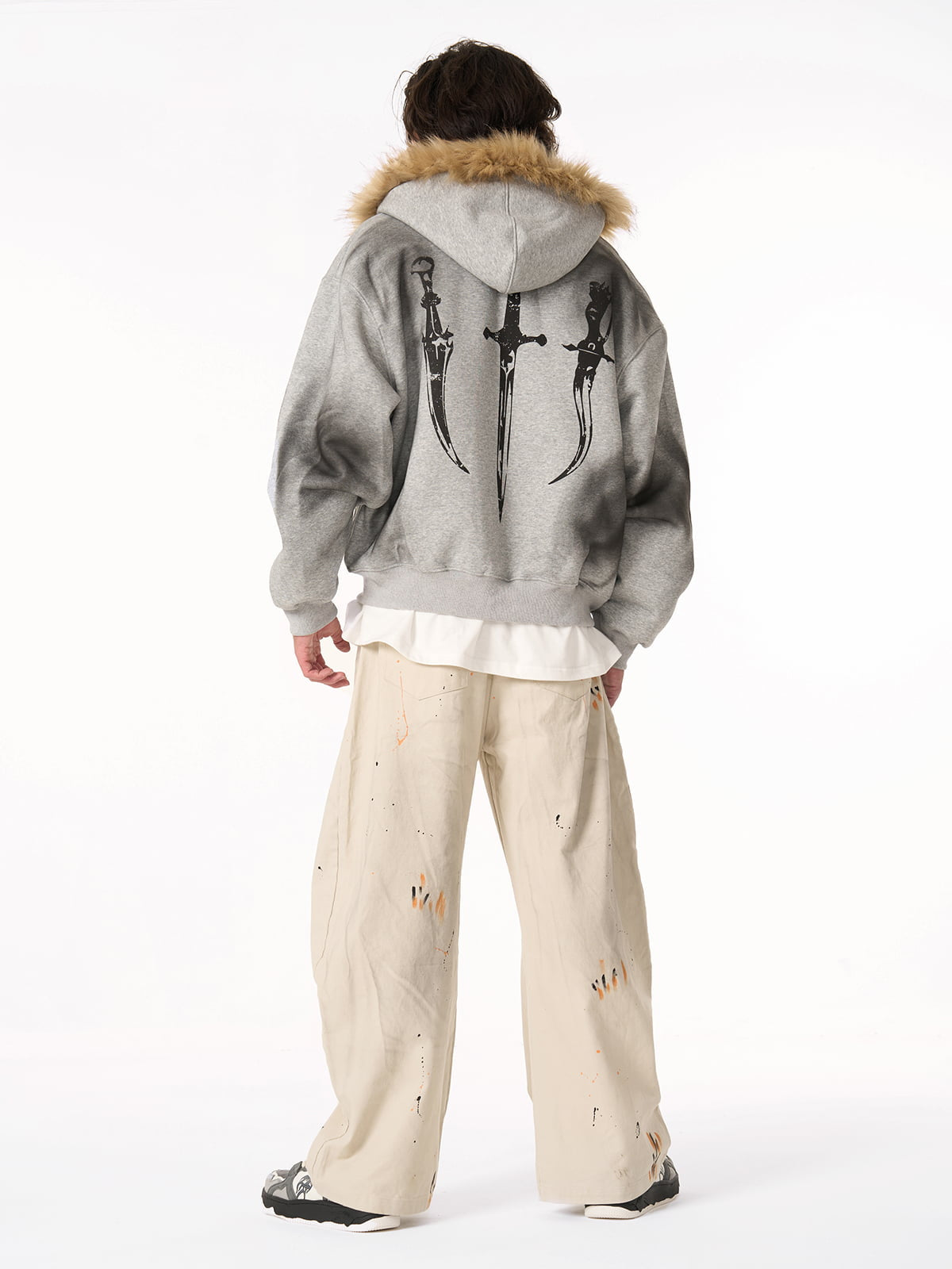 Limited Edition Graphic Hooded Ceket